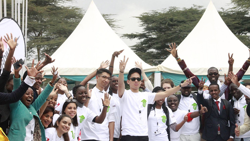 Youth Forum 2016 group in Kenya